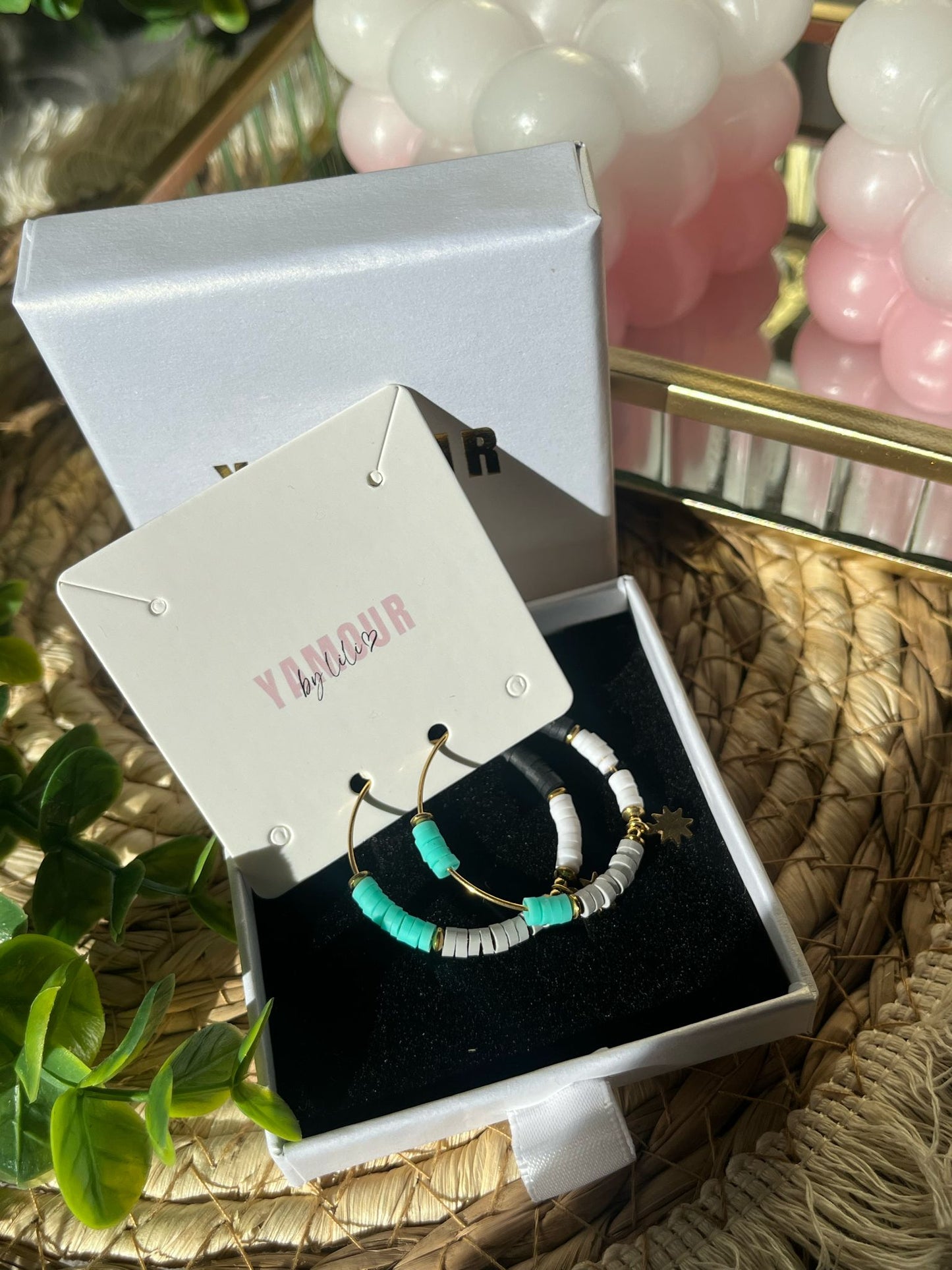 Boucles d'oreilles boheme