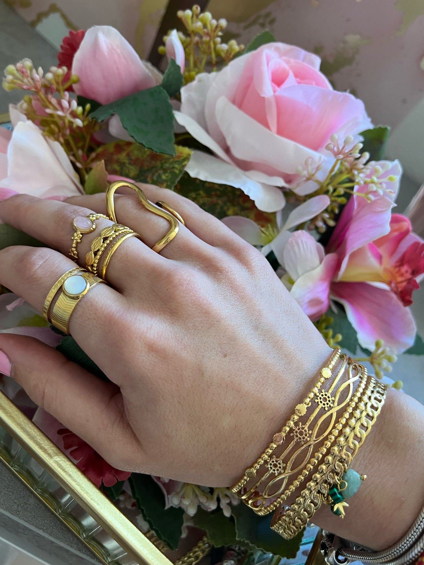 Bracelet Jonc Vert