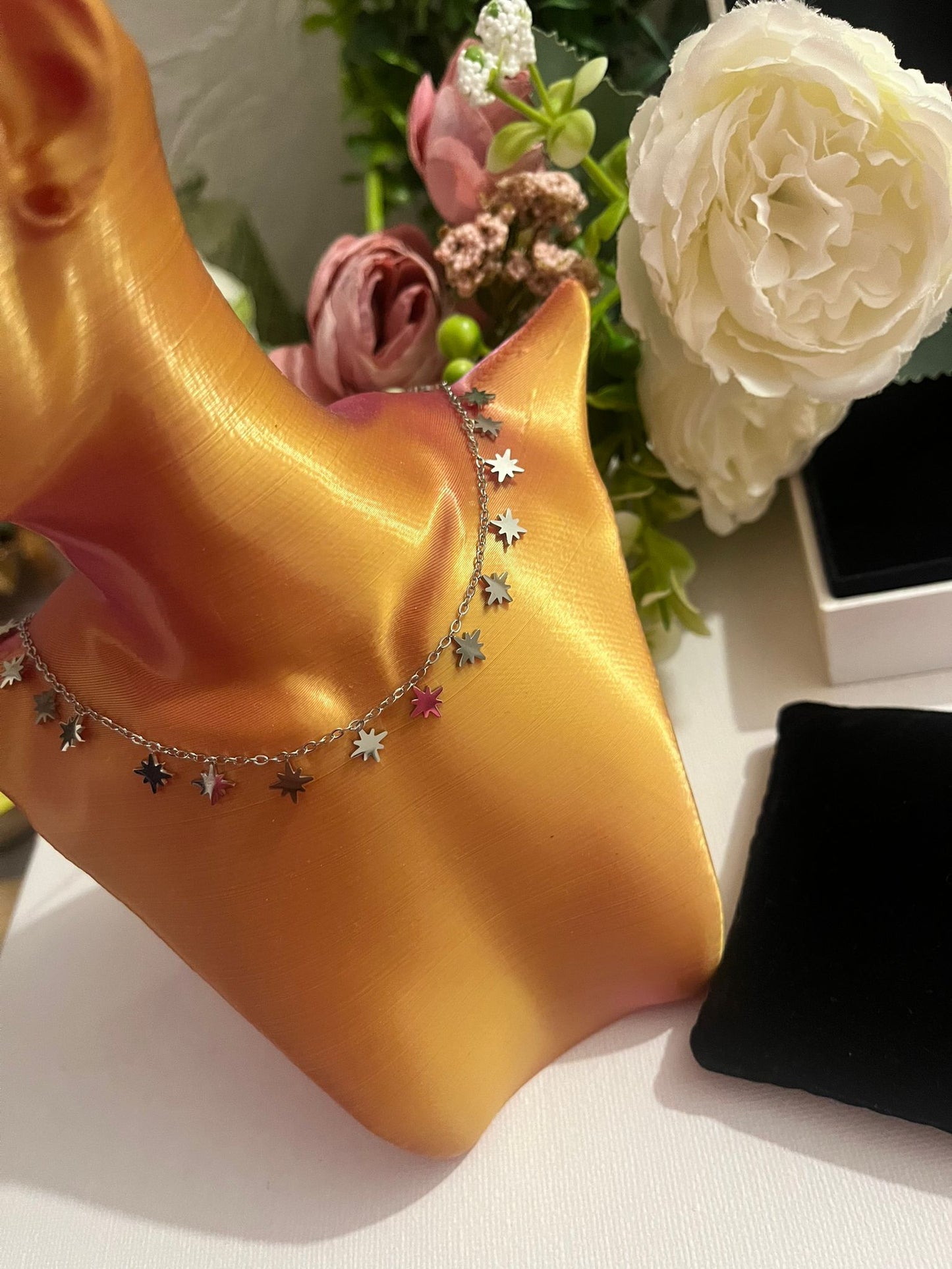 Collier morgane ras de cou